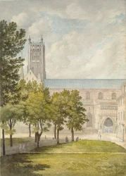 Cattedrale di Worcester, probabilmente 1774